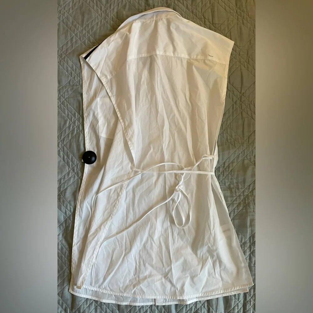 PETER DO Peter Shirt Vest in
White Size S NWT $555 - Picture 7 of 9